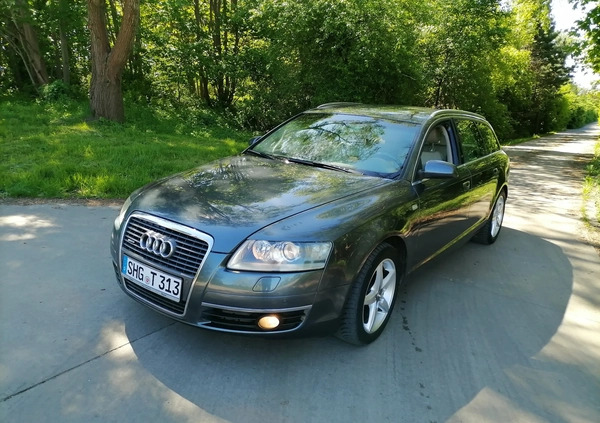 Audi A6 cena 20900 przebieg: 248041, rok produkcji 2007 z Malbork małe 211